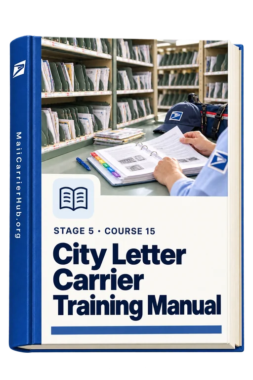 City Letter Carrier Training Manual
