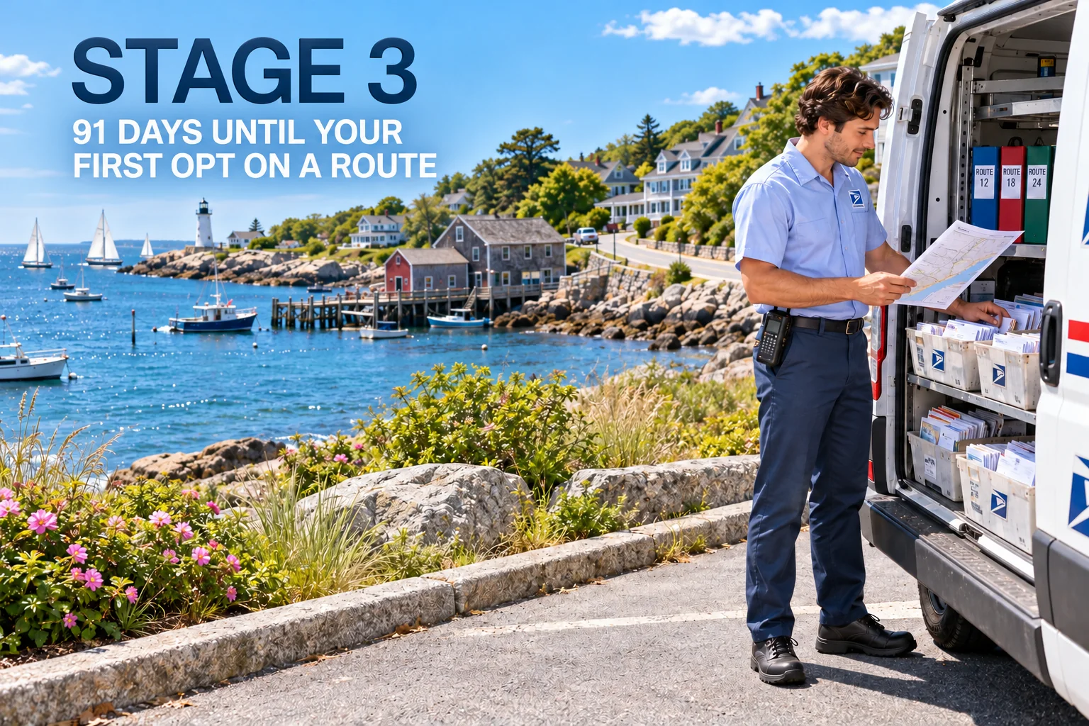 Stage 3: 91 days until your first opt on a route.