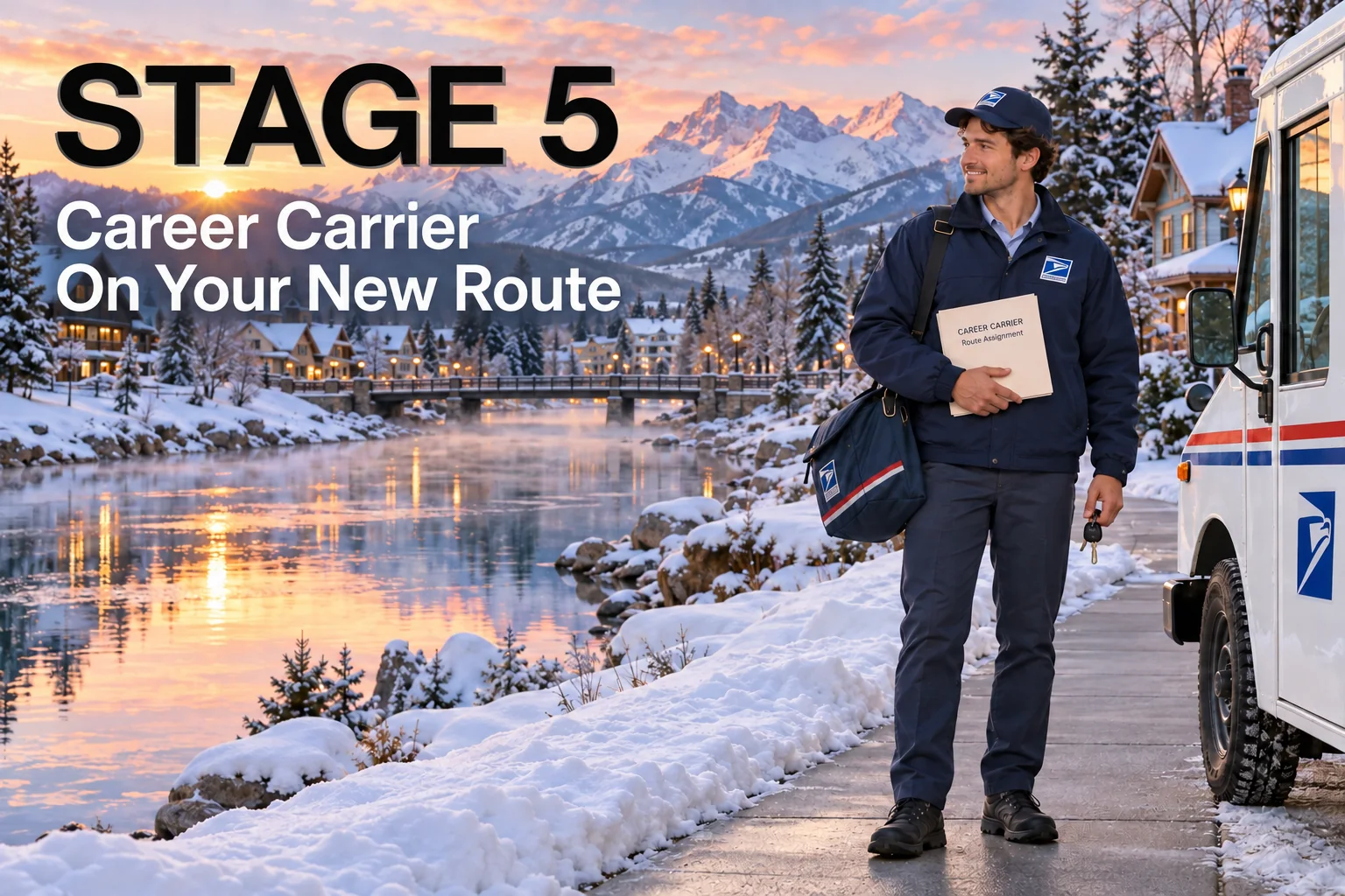 Stage 5: Career carrier on your new route.